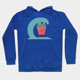 Curly Surfing Hoodie